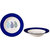 Soup Plate 9 Inch Ceramic/Stoneware in Blue Boota Handmade By Caffeine-Set of 2
