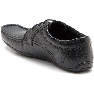 red tape men's black formal shoes