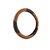 MP Custom Made  Brown And Black Steering Cover For Volvo S80