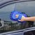 Aeoss Car Washing Sponge with Microfiber Washer Towel Duster For Cleaning Car. Bike Vehicle (BLUE