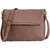 Paint geuine leather uplifted flap sling Bag