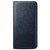 For Lava X50 Imported Leather Type Flip Cover - Black