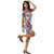 Tempting  Distinguishing Full Coverage Multi Color Soft Padded  Top With Boyleg Bottom One Piece Swimwear