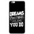 Fuson Designer Phone Back Case Cover Apple IPhone 7 ( Dreams Work When You Do )