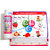 Educational Toy Tablet Kids Learning Pink ABC Study Set
