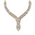 Styylo Fashion Exclusive Golden White Necklace Set /S 1186