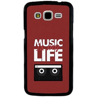 Fuson Designer Phone Back Case Cover Samsung Galaxy J5 ( Music Is Everything )