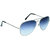 Zyaden Blue UV Protection Unisex Aviator Sunglass