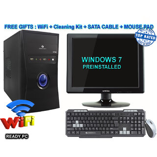 C2D/2/160/15 CORE 2 DUO CPU / 2GB RAM/ 160GB HDD / ATX CABINET WITH 15 LCD DESKTOP PC COMPUTER offer
