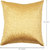 Jazzba Artistic Handmade  Pack of 5 Superior Plain Satin Cushion Covers (12x12 inch, Blue, Golden, Red)-C2B2G1R
