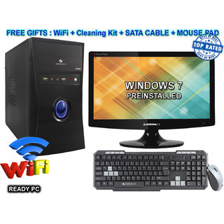 DC/2/250/18 DUALCORE CPU / 2GB RAM/ 250GB HDD / ATX CABINET WITH 18 LED DESKTOP PC COMPUTER offer
