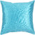 Jazzba Artistic Handmade  Pack of 5 High Quality Plain Satin Cushion Covers (12x12 inch, Golden, Light Blue)-C4G1T