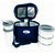The Greens Meal-combo Lunch Box with 5 Microwave safe  Air Tight Containers  1 Spoon, Brand Himani