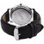 Oura Analog Black Dial Casual Wear Men's Watch