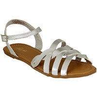 Flora Women's Silver Sandals
