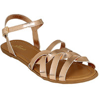 Flora Women's Gold Sandals