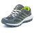 Asian Men Gray And Green Lace-up Training Shoes