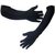1 pairs fashionable 24 driving and sun protection gloves for men / women(black)