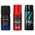 Axe Deodorant For Men With Old Spice Wild Stone (Set of 3) 100ml