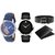DCH WBIN-9.17 Pack Of 2 Designed Analogue Wrist Watch With Wallet And Belt For Boys And Men