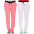 Vimal-Jonney Multicolor Cotton Blended Trackpants For Women(Pack Of 2)