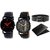 DCH Combo Of 2 Analogue Watch With Wallet And Belt For Boys And Men