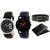 DCH WBIN-2.21 Pack of 2 Watches With Leatherette Wallet And Belt For Boys And Men