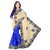 Saree Shop Multicolor Jacquard Embroidered Saree With Blouse