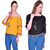 Westrobe Pack of 2 Black & Yellow Plain Round Neck Basic Top for Women