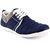 Clymb Men's Blue Lace-up Sneakers