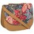 Crude Trendy Orange Floral Design Sling Bag-rg1106 for Women's  Girl's