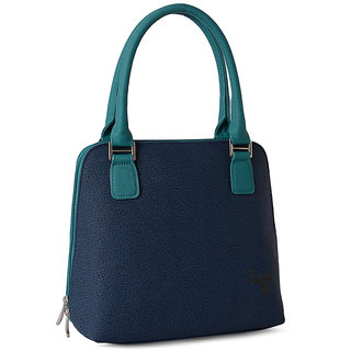 Baggit L Grizzly Dotty Blue Women S Handbag Bag