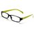 Magjons Green And Black Rectangle Unisex Eyeglasses Frame set of 2 with case