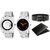 DCH WBIN-7.9 Pack Of 2 Designed Analogue Wrist Watch With Wallet And Belt For Boys And Men
