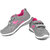 Asian Women's Pink & Gray Sports Shoes