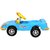 Ehomekart Blue Sports Push-and-Pedal Car for Kids