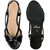 Flora Women's Black Sandals