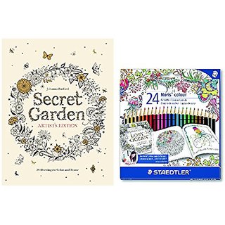 Buy Secret Garden Artist S Edition 20 Drawings To Color And Frame