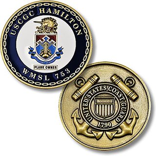 Buy USCGC Hamilton (WHEC-753) Challenge Coin Online @ ₹1625 from ShopClues