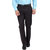 Gwalior Pack Of 3 Formal Trousers - Blue, Brown, Grey