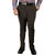 Gwalior Pack Of 3 Formal Trousers - Blue, Brown, Light Grey