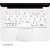 Spider Designs Macbook Pro Retina 13 Keypad Cover -White