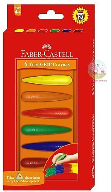 Faber-Castell 24 Grip Erasable Crayons — Bansal Stationers