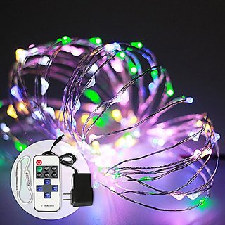 Buy Valentine Dcor String Lights 50 LEDs Multi-Color LED String Lights ...