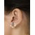 Youbella Blue Crystal Stud Earrings For Women & Girls