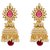 YouBella Jewellery Traditional Copper Bollywood Style Pearl Fancy Party Wear Earrings Jhumki / Jhumka Earrings For Girls And Women