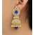 YouBella Jewellery Traditional Copper Bollywood Style Pearl Fancy Party Wear Earrings Jhumki / Jhumka Earrings For Girls And Women