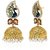 YouBella Jewellery Dancing Peacock Gold Plated Pearl Fancy Party Wear Jhumki / Jhumka Earrings For Women : Best Diwali Gifts Jewellery