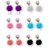 YouBella Gracias Collection Crystal Jewellery Combo Of Two Sided Earrings For Girls And Women