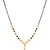 YouBella Gold Festive/Designer American Diamond Alloy Gold Plated With chain